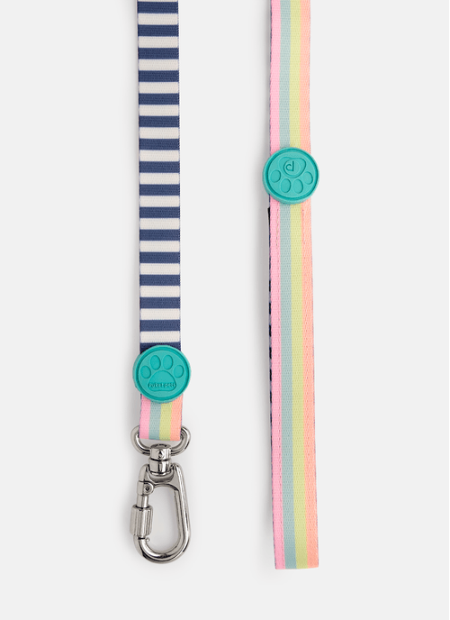 Guia Style para Pets Listrada Azul