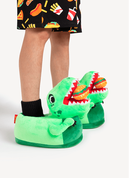 Pantufa Menino Teen Dino Food