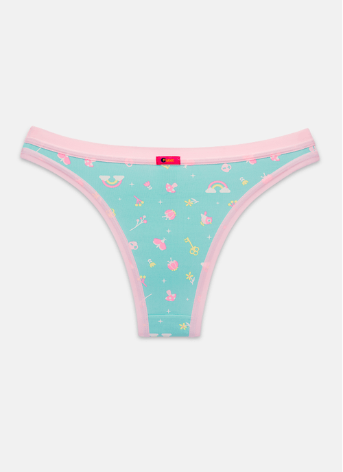 Calcinha Biquíni Feminina Adullto Lhama Secret