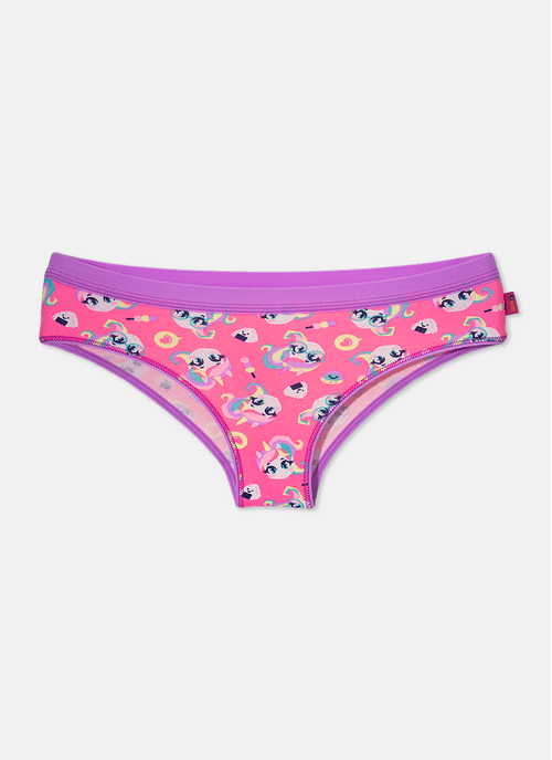 Calcinha Boneca Adulto Algodão Unicórnio Kawaii