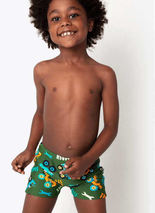 Sunga Menino Monster Truck