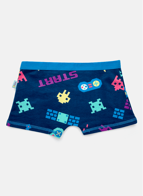 Cueca Boxer Menino Games