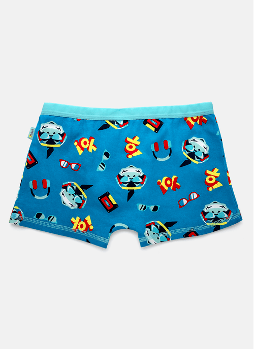 Cueca Boxer Menino Teen Tubarão Hip Hop