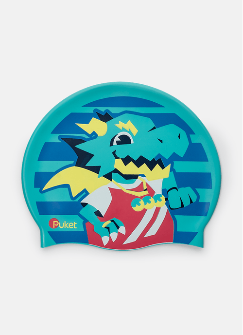 Touca de Natação Menino Dragão Street