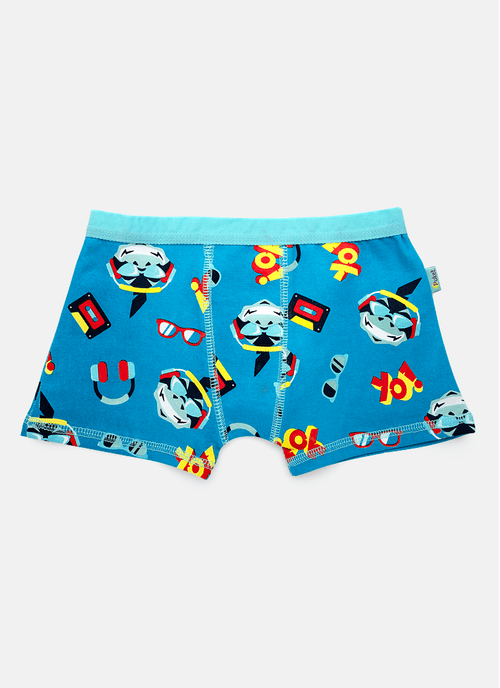 Cueca Boxer Menino Tubarão Hip Hop