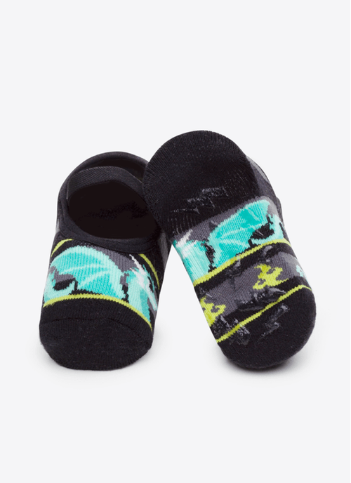 Meia Menino Sapatilha com Antiderrapante Dragão