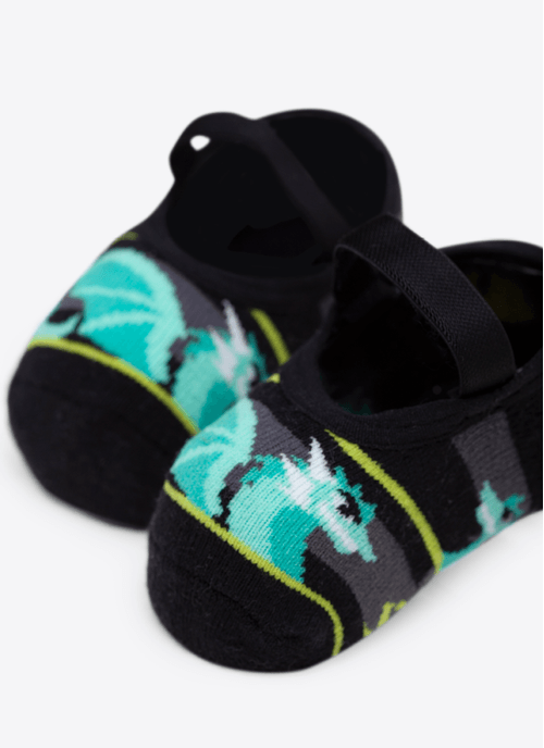 Meia Menino Sapatilha com Antiderrapante Dragão