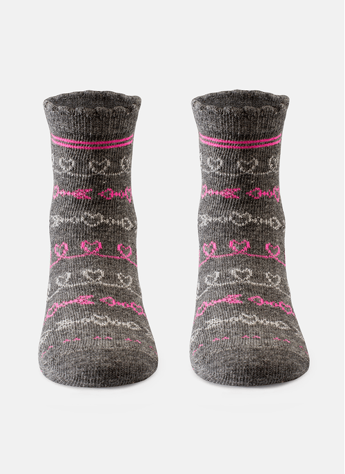 Meia Soquete Bebê Menina Coração