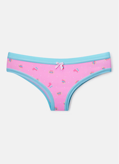 Calcinha Fio Dental Feminina Microfibra Lhama