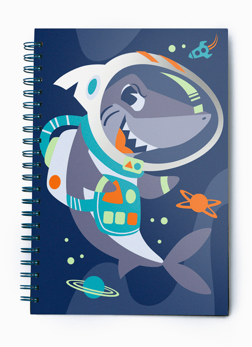 Caderno A4 Tubarão