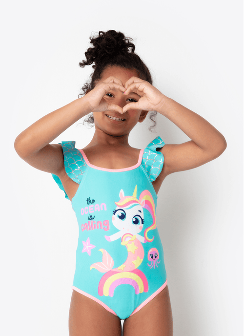 Maiô Menina Sereia