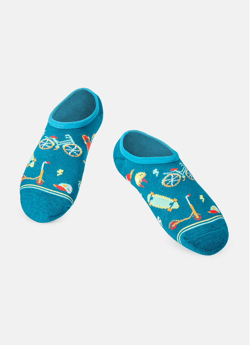 Meia Menino Sapatinho com Antiderrapante Esportes