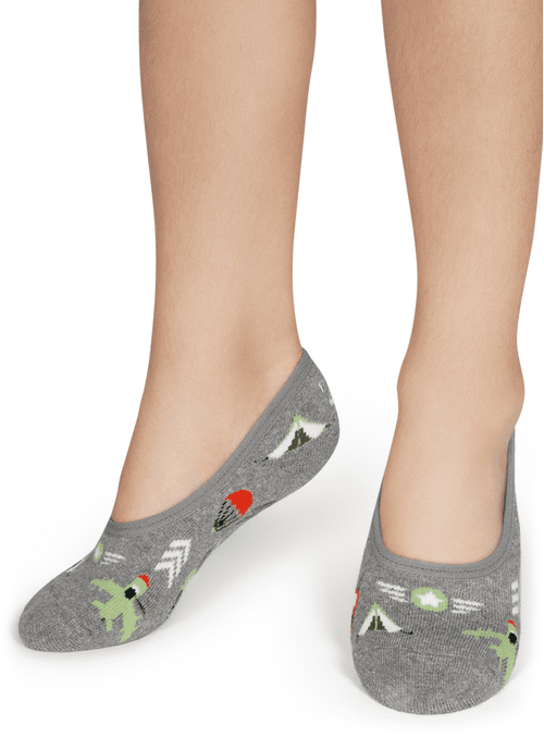 Meia Menino Sapatinho com Antiderrapante Militar