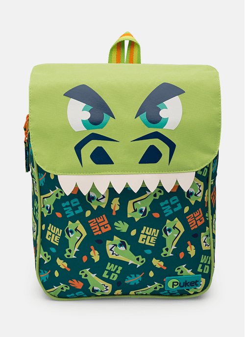 Mochila de Costas Pequena Jacaré Jungle