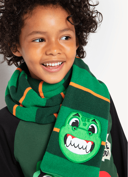 Cachecol Menino Dino Food