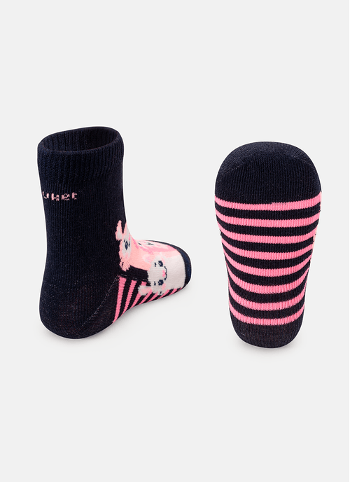 Meia Soquete Bebê Menina Lhama