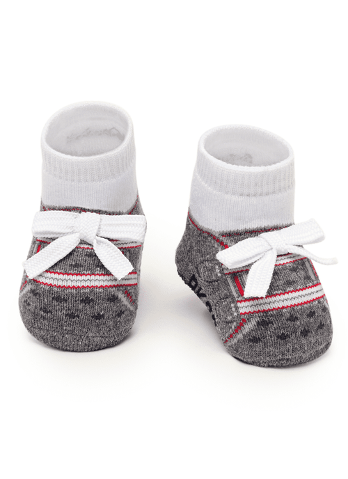 Meia Menino Soquete com aplique Lisa