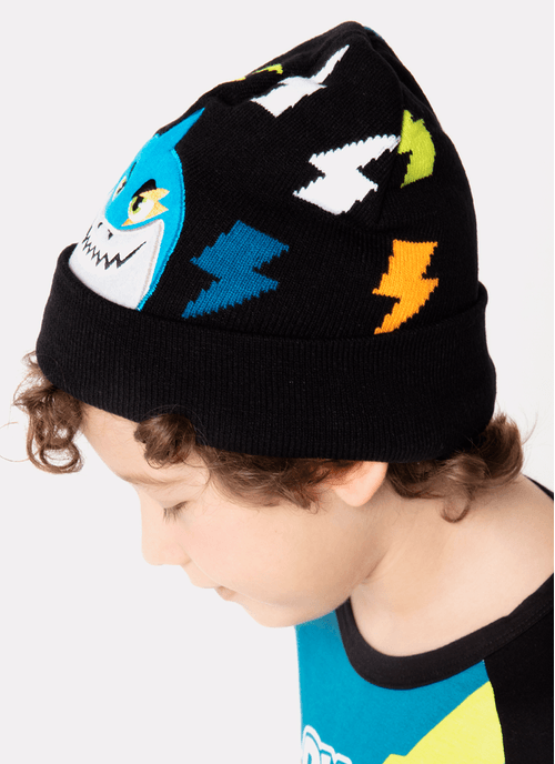 Gorro Menino Tubarão Rockstar