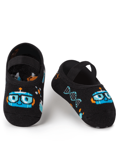 Meia Menino Sapatilha com Antiderrapante