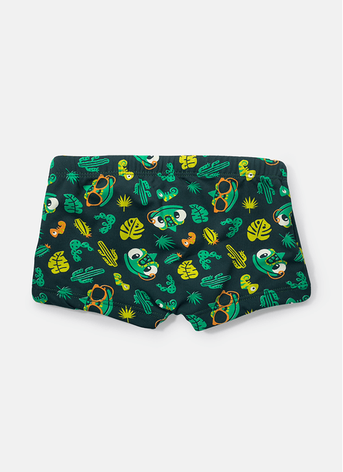 Sunga Bebê Menino Camaleão