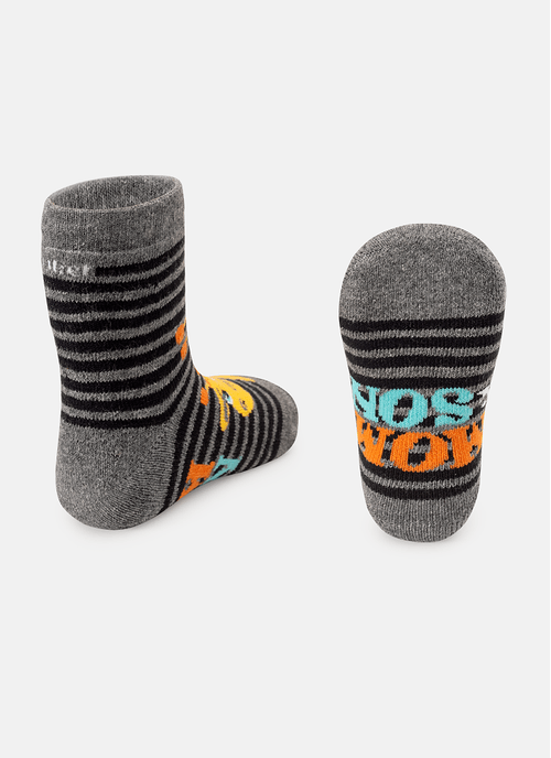 Meia Soquete Bebê Menino Girafa