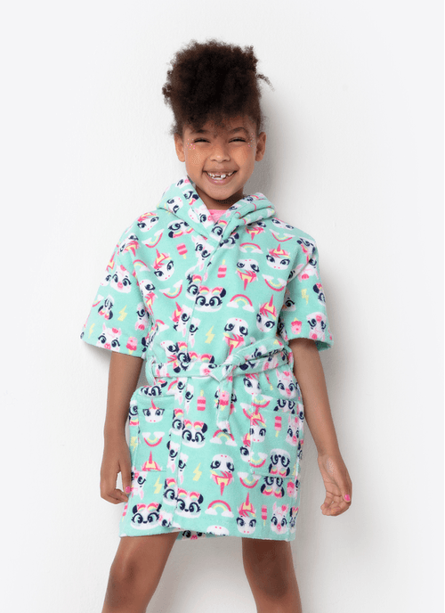 Roupão de Banho Menina Multibichos