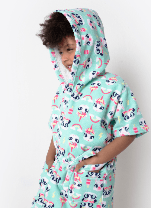 Roupão de Banho Menina Multibichos