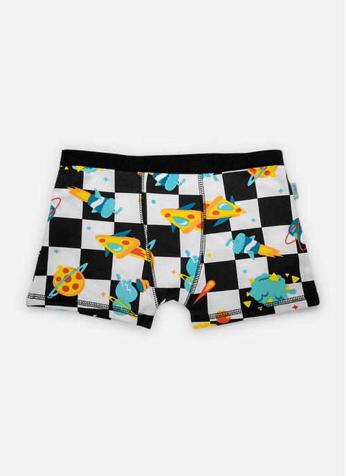 Cueca Boxer Menino Teen Algodão Space Food