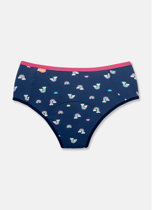 Calcinha Absorvente Boneca Feminina Microfibra Ovelha