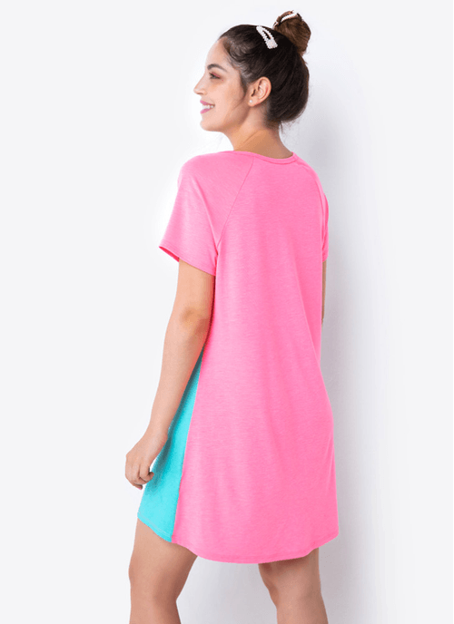 Camisola Manga Curta Viscolycra Feminino Unicórnio