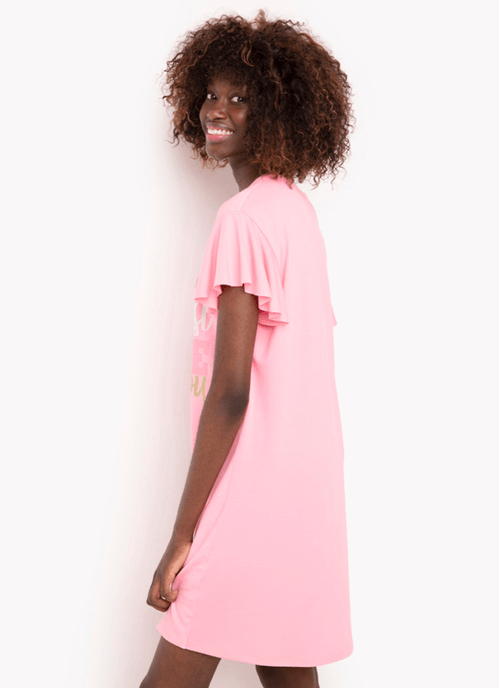 Camisola Manga Curta Viscolycra Feminino Unicórnio