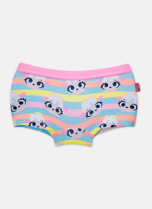 Calcinha BodyShorts Algodão Menina Ovelha