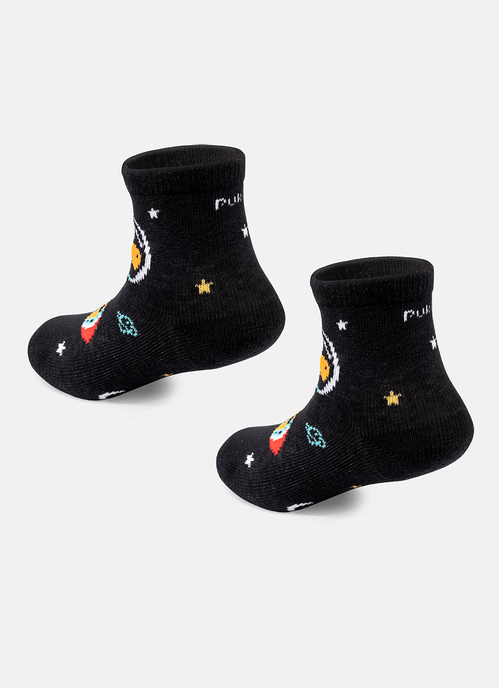 Meia Soquete Bebê Menino Girafa