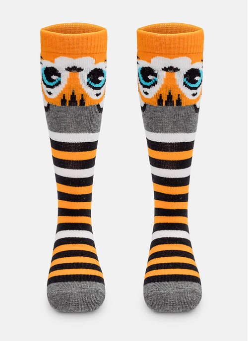 Meia Cano 3/4 Bebê Menino Tigre