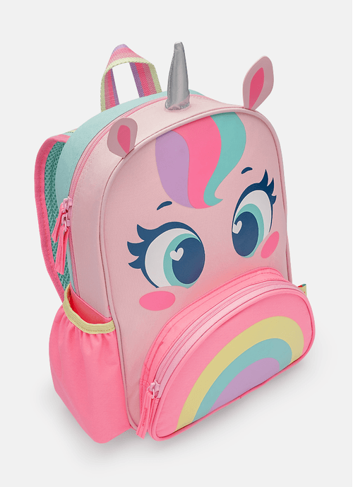 Mini Mochila Costas Unicórnio Kawaii