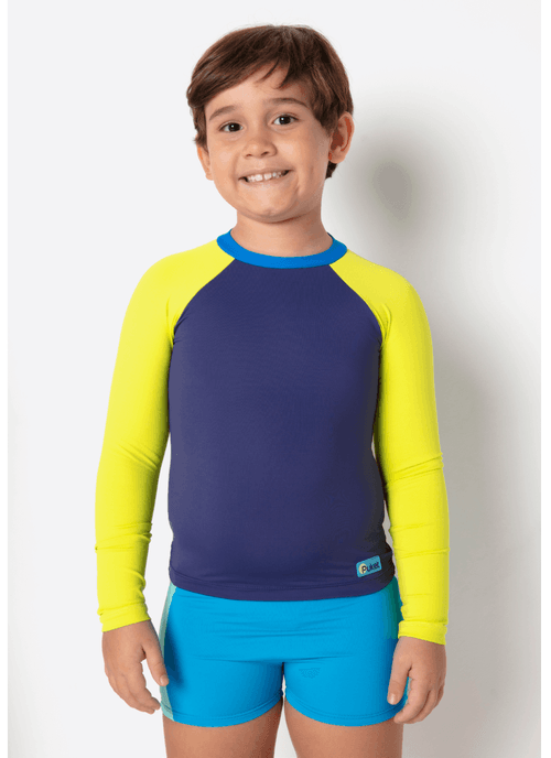 Camiseta Menino Color Block