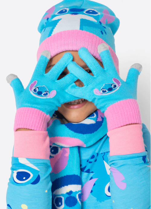 Luva Menina Stitch