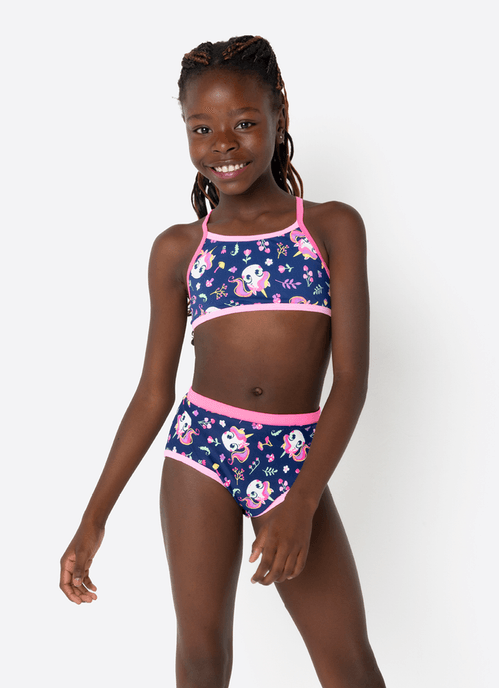 Biquíni Menina Teen Unicórnio Encantado