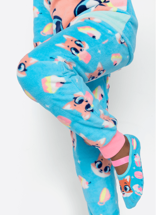 Pijama Manga Longa Soft Menina Teen Raposa Confeiteira