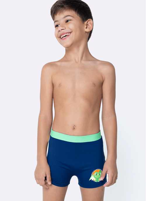 Sunga Boxer Menino Dragão Camping