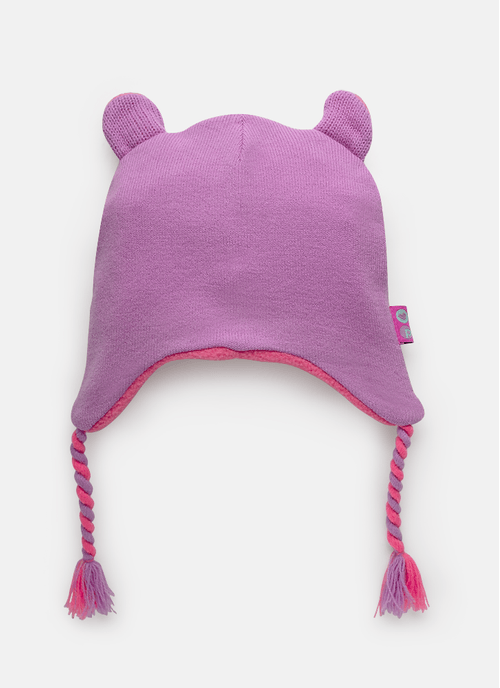 Gorro Bebê Menina Onça