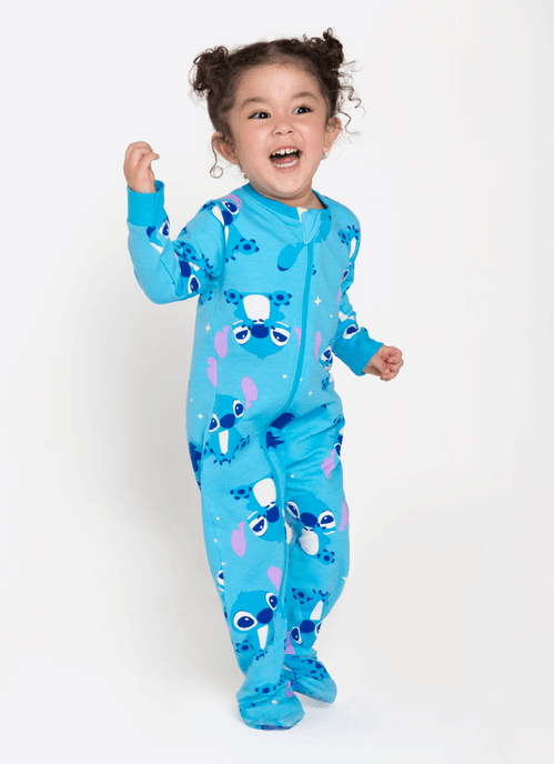 Macacão Manga Longa Bebê Stitch