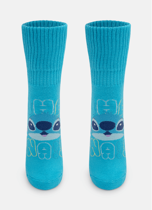 Meia Botinha Antiderrapante Stitch