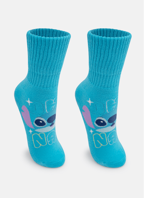 Meia Botinha Antiderrapante Stitch