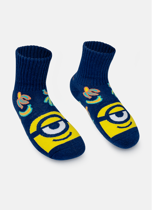 Meia Botinha Antiderrapante Minions