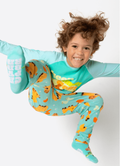 Pijama Manga Longa Viscolycra Menino Capivara Vibes