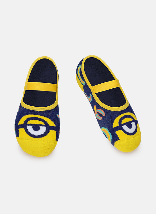 Meia Sapatilha Unissex Antiderrapante Minions