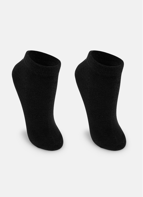 Kit com 3 Meias Cano Curto Unissex Adulto Lisas