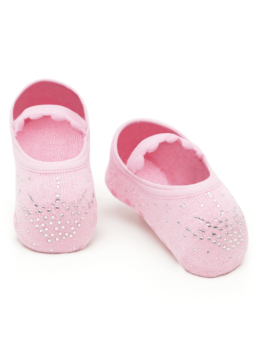 Meia Sapatilha Antiderrapante Bebê Menina Princess