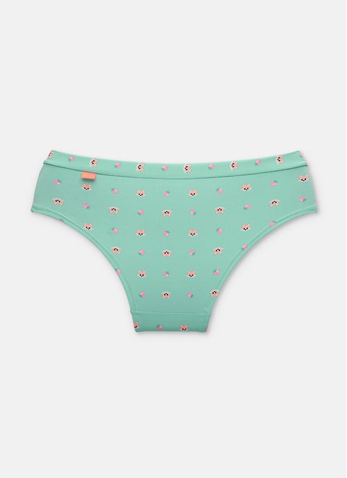 Calcinha Boneca Microfibra Feminina Raposa Confeiteira